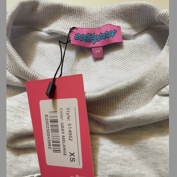 Edikted California Girl Oversized Sweatshirt - Picture 3 of 8